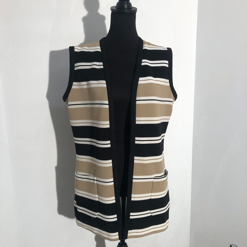 Vintage 1970s Striped Vest Butte Knit